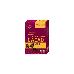 Какао-бобы сырые органические дробленые Сасао-nibs Super Food, 300г