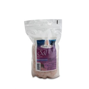 Соль гималайская розовая крупная (600г) 