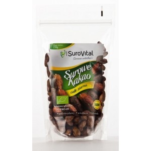 Какао бобы сырые органические, SuroVital, 250г